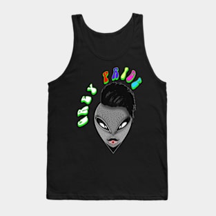 Grey Pride Gay Grey Alien Tank Top